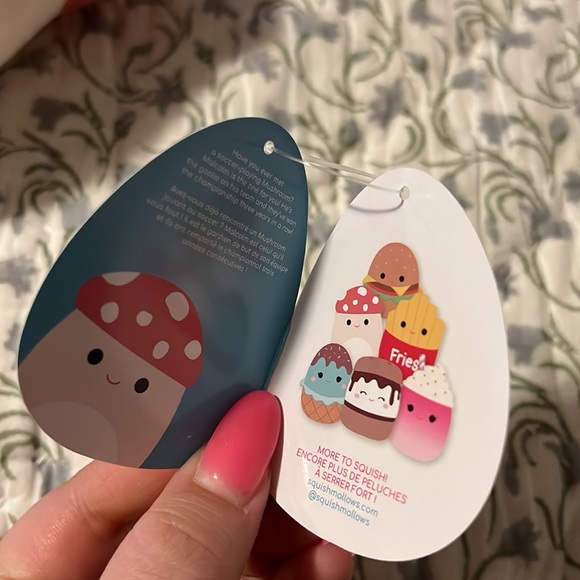 Malcolm The Mushroom Squishmallow 5” - Picture 4 of 5